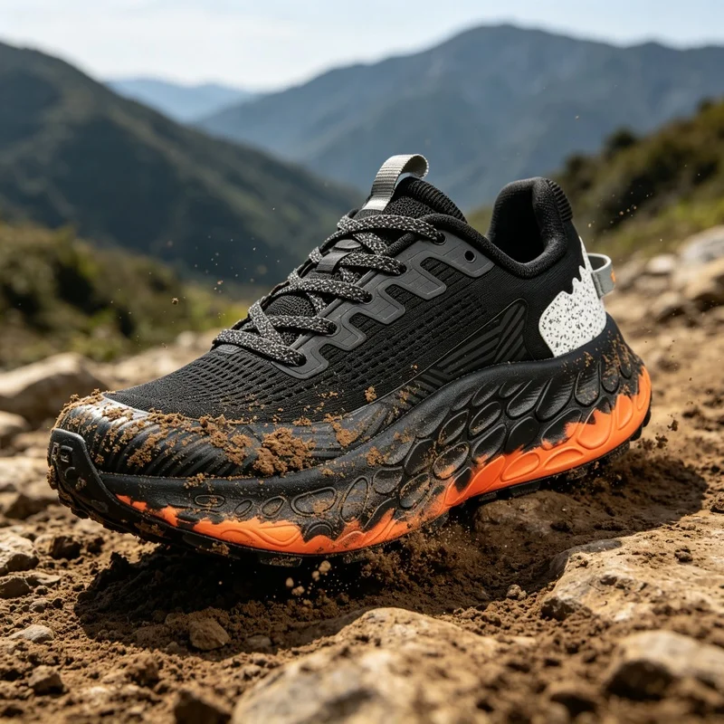 Anti Slip Trail Running Sneakers - Zapatillas deportivas transpirables y antideslizantes para