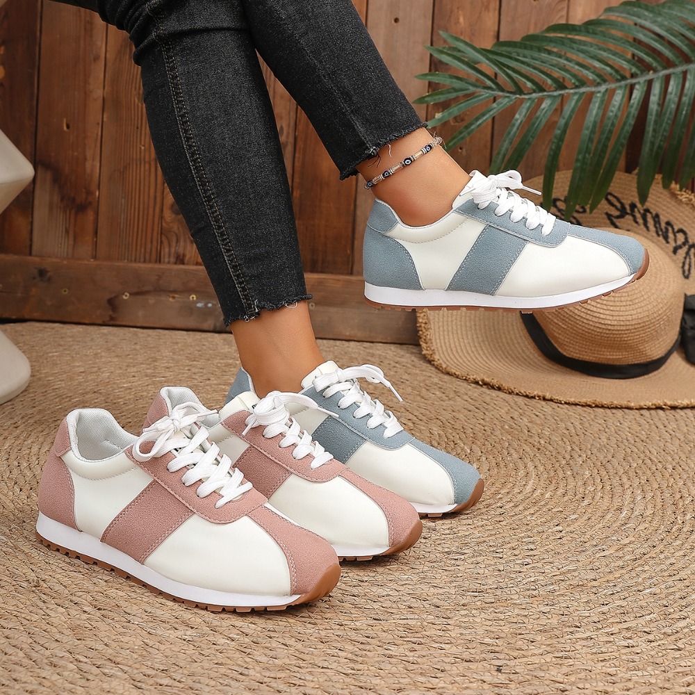 Sneakers - Zapatillas Deportivas de Mujer con Bloques