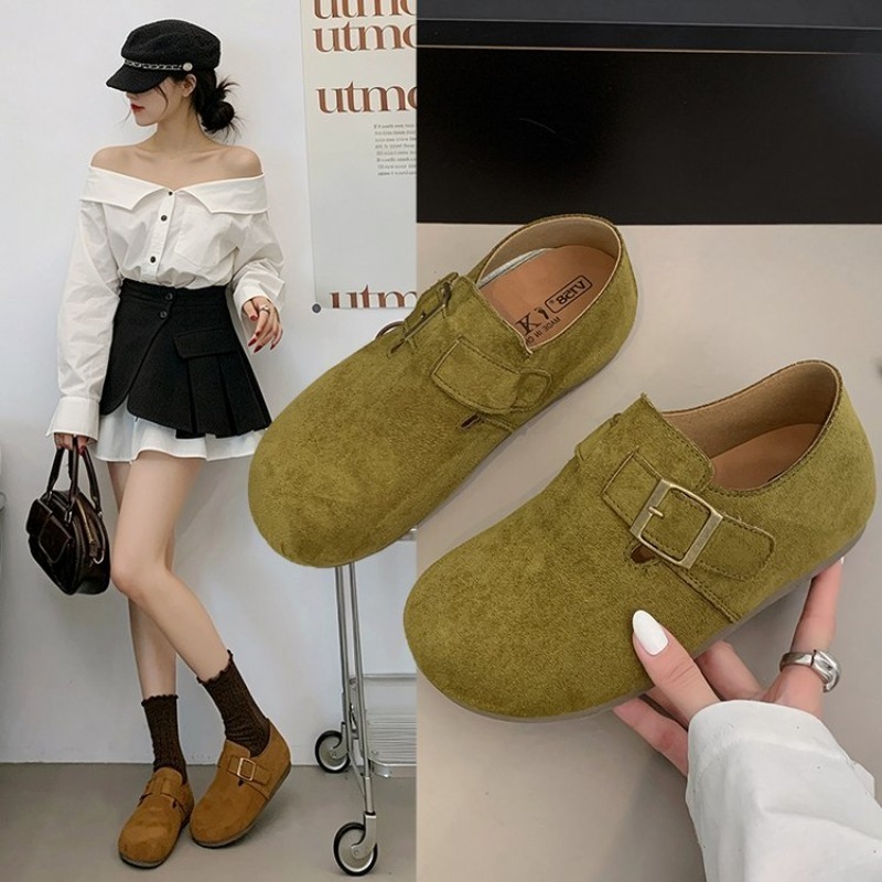 Women'S Shoes - Zapatos Birken de gamuza con parte
