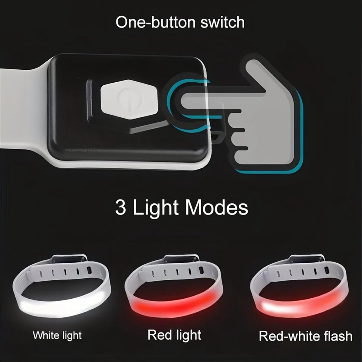 AD45 2PCS Brazalete Luminoso p - Reflective Night Running Shoes reseña y precio