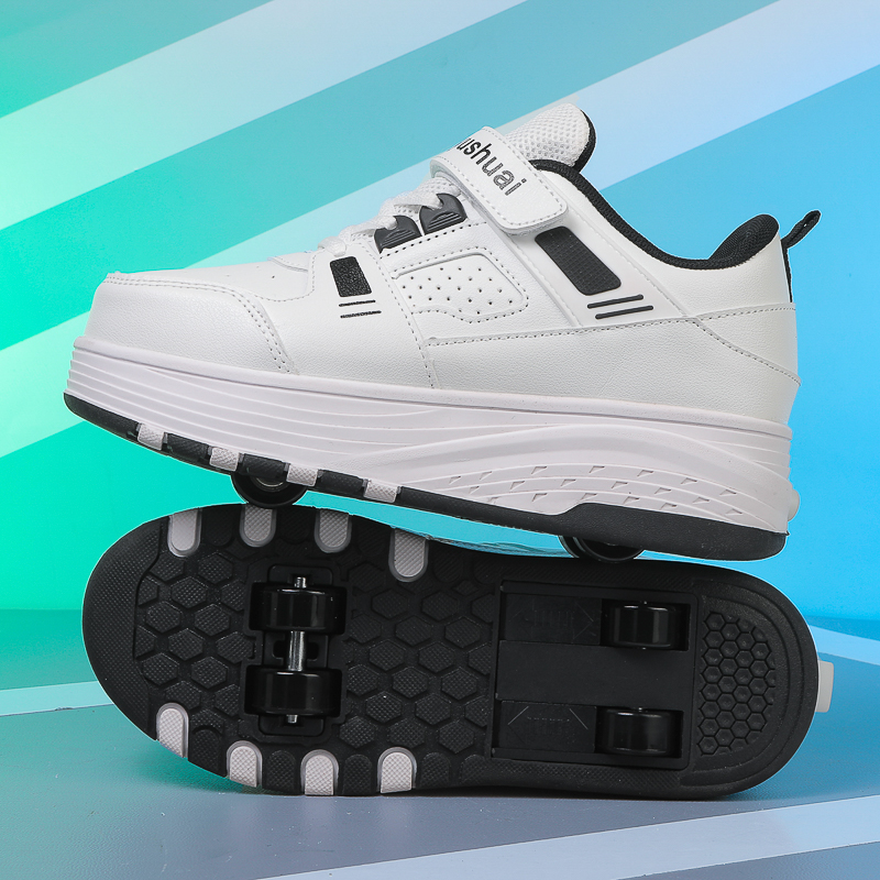 Zapatillas con ruedas retrácti - Running Shoes reseña y precio