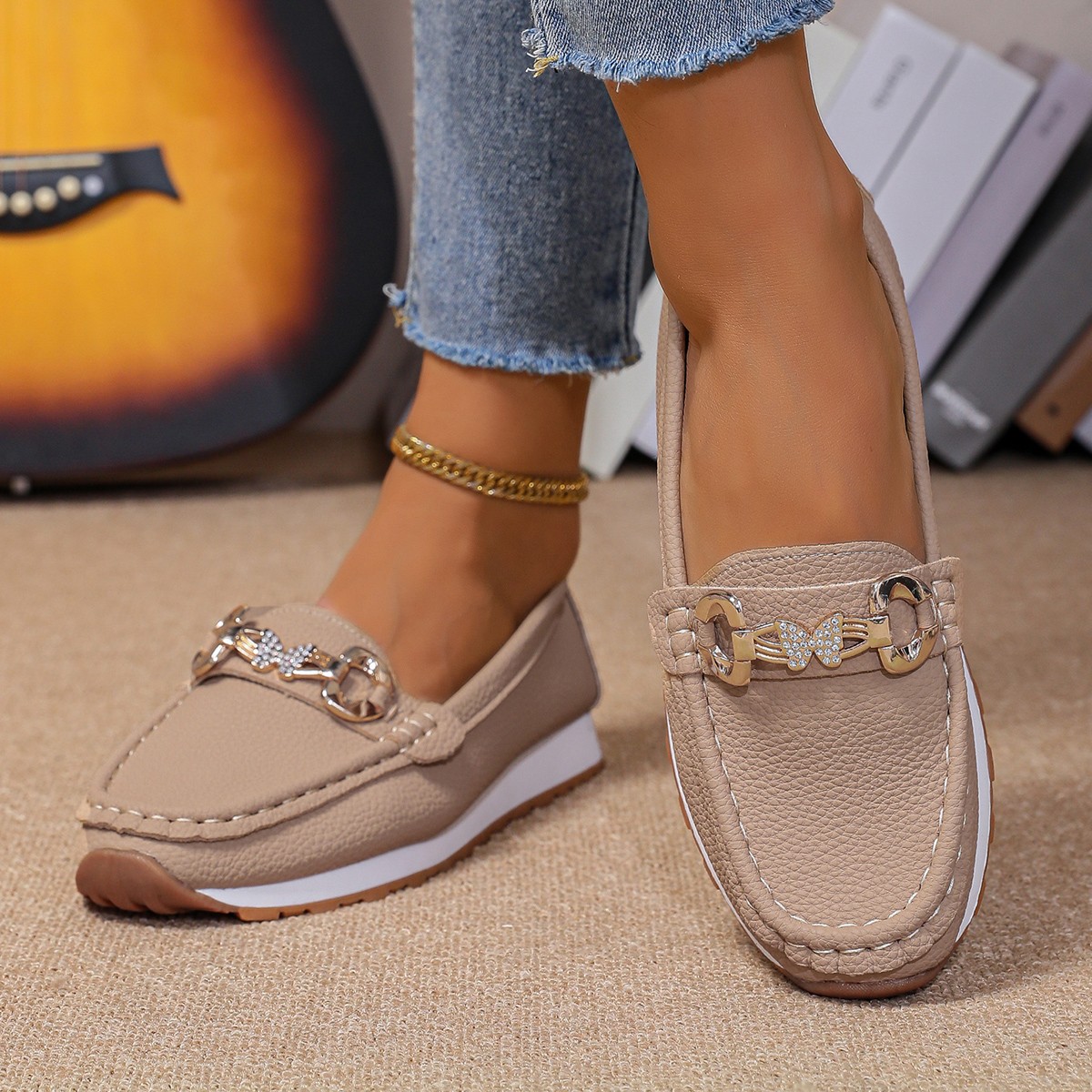 Nuevos Zapatos Planos Casuales - Sneakers reseña y precio