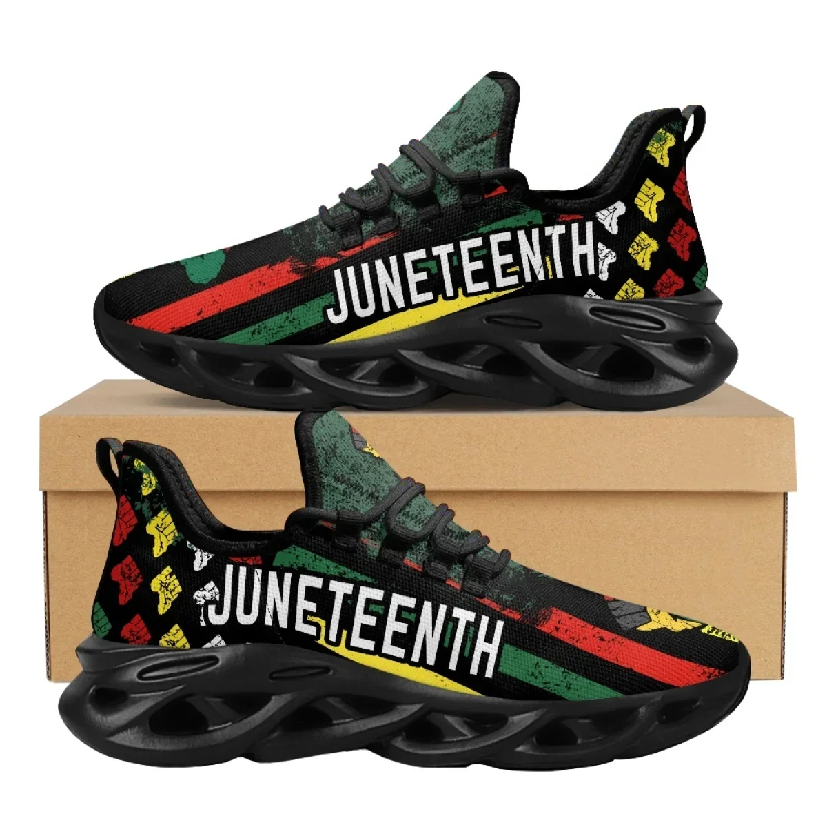 Juneteenth Zapatillas de depor - Breathable Mesh Athletic Shoes reseña y precio